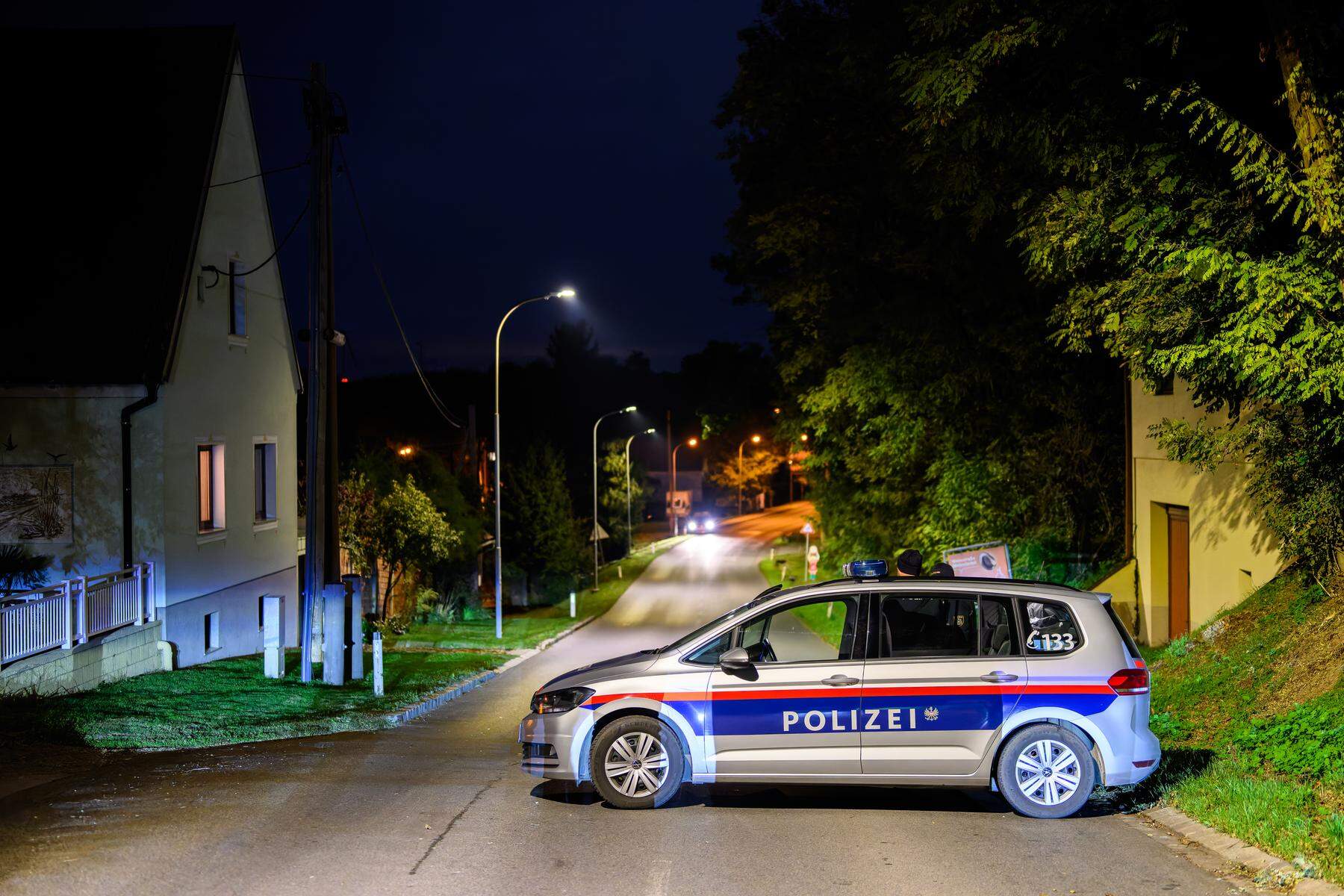 Leiche des mutmaßlichen Täters in Zistersdorf kann nicht geborgen werden