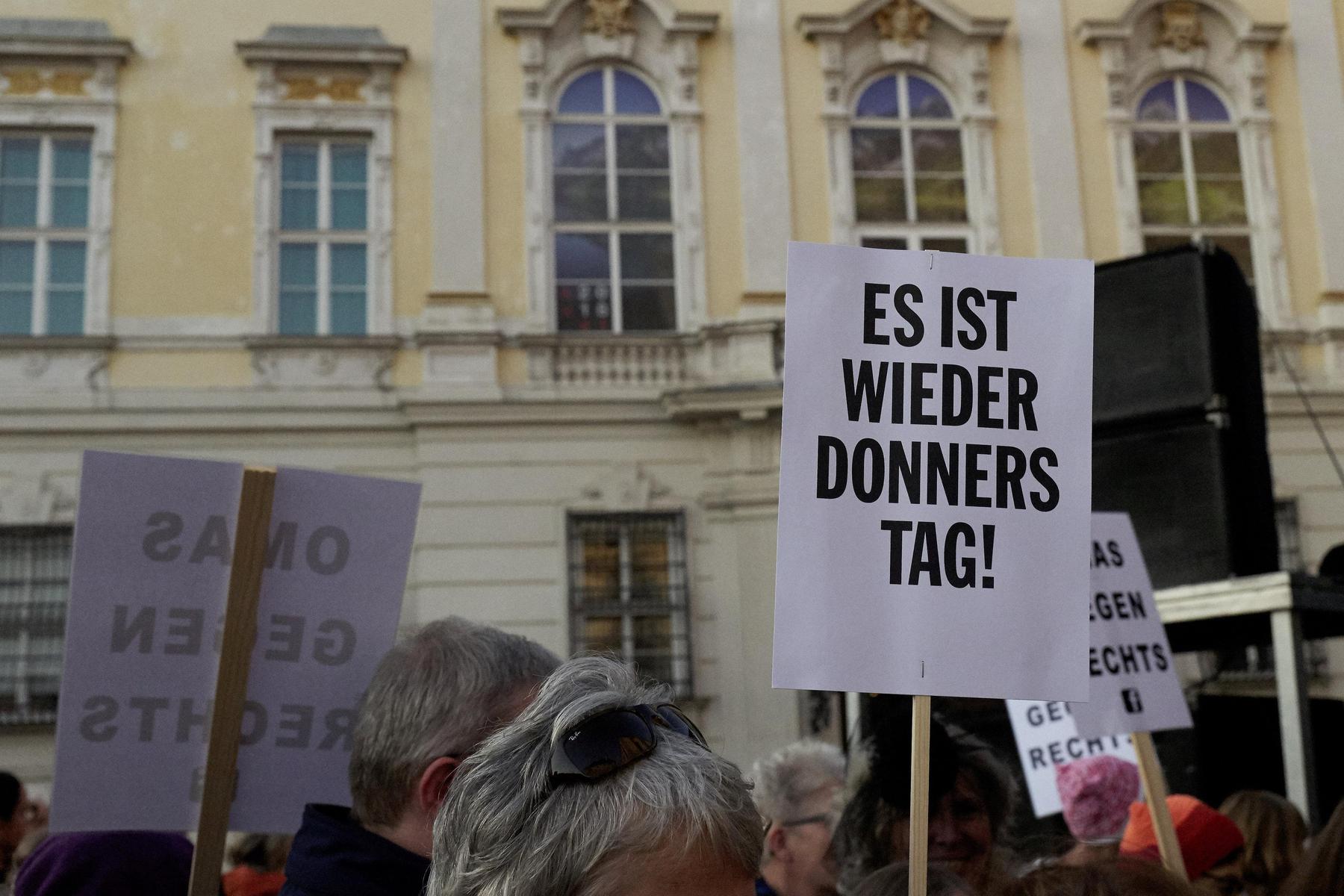 Das Wiedererstarken der Donnerstagsdemos