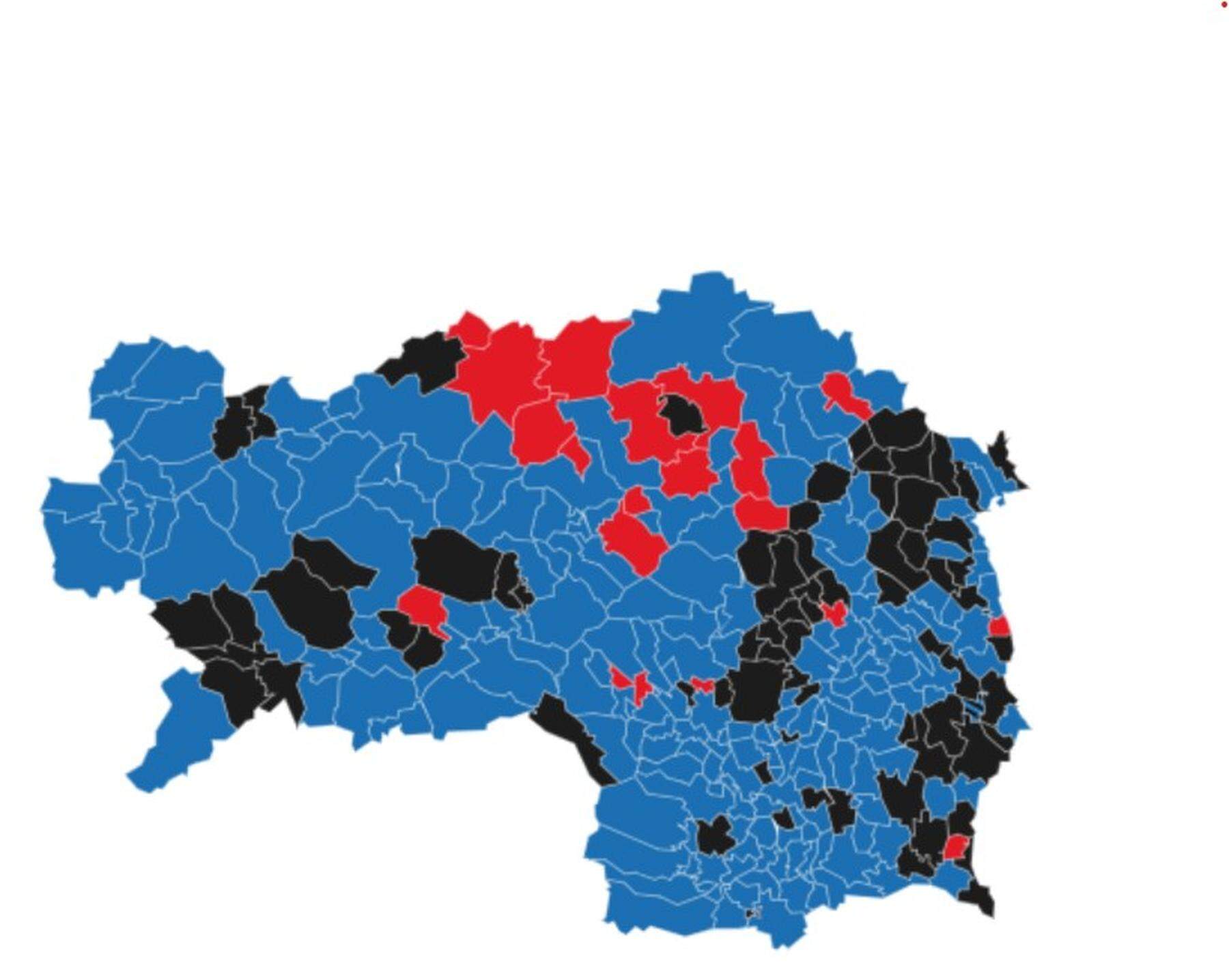 Steiermark-Wahl: Wie hat Ihre Gemeinde gewählt?